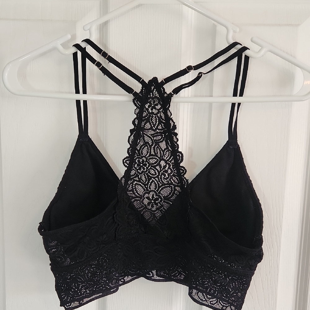 Aerie Black Lace Bralette - Picture 2 of 4